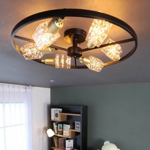 직부6등 블랙링 낮은천장 식탁 팬션등 식탁등 호텔조명 식탁조명 천장조명 직부LED등 거실조명 LED조명