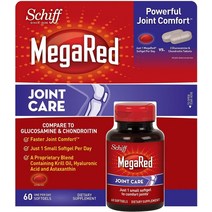 쉬프 메가레드 조인트 케어 60일분 60 소프트젤, 기본