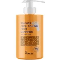 록키스 쿨 토닝 풋샴푸, 500ml, 1개