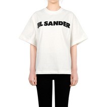 질샌더 23SS 내추럴 화이트 로고 티셔츠 J02GC0001 J45148 102