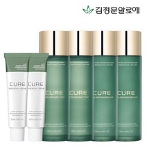 김정문알로에 큐어 토너2개+에멀젼2개+에센셜크림2개, 단품