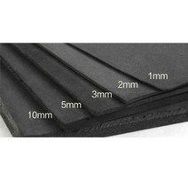 고무발포보온재 단열 시트 가교 1pcs 두께 1 2 3 5 10 mm eva 폼 사운드 흡수 폼, 검은색, 두꺼운 3mm 35x50cm
