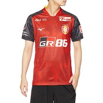MIZUNO [미즈노] 축구복 2022 J리그 나고야 그램퍼스 여름시즌 오센틱 유니폼 P2JA2Y08 30주년 모델 S