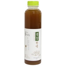 지리산 산청 국내산 생강차 생강청 생강원액, 500ml, 3개