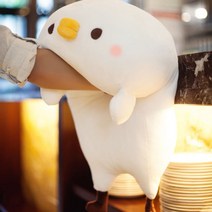 귀여운 병아리 대형 모찌 인형 안고자는 바디필로우 애착인형, 옐로우, 65cm