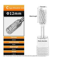 신상품 그라인더 카바이드 로터리 파일 원통형 볼 엔드 밀링, Style 22