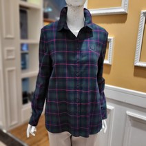 BCBG 비씨비지 겨울22 피터 체크 남방 B2D9B4062