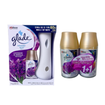 그레이드 자동분사 방향제 기기세트(라벤더리필포함) + 라벤더 리필 269ml x 2입