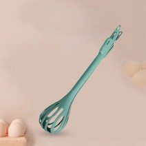 거품기 다기능 계란 우유 파스타 집게 식품 클립 믹서 수동 교반기 주방 크림 베이킹 도구 액세서리, [04] Green