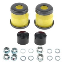 1 세트 스케이트 보드 트럭 재건 키트 부싱 와셔 컵 완충기 브래킷 스쿠터 액세서리, PU, 노란색