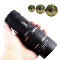 천체망원경추천 고배율망원경 솔로몬옵틱스 천체망원경 강력한 Monocular HD 망원경 등산 캠핑 조류 관찰을, 01 Black