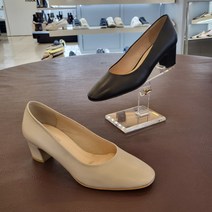 엘칸토 NC동수원 부드러운 천연양가죽 쿠션인솔 안정감있는 굽으로 처음 구두신는 고객님도 편안하게 신으실수있는 베스트 면접구두 심플 여성 펌프스 WD01 2종