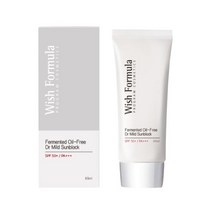 위시포뮬러 발효 오일프리 닥터마일드 선블럭 65ml(SPF50+)