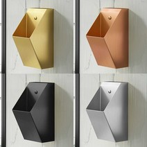북유럽 모던 화장실 스테인레스 화장실 인테리어, ZG8104 로즈 골드 소변기