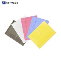 기타 바보사랑[인디] A4 PP서류봉투화일 가로형 파일, 분홍, 분홍