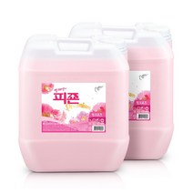 피죤 레귤러 섬유유연제 핑크로즈 본품, 20L, 2개