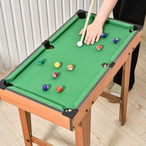 가정용 접이식 소형 당구대 장난감 포켓볼 다이 책상, 34CM 미니 탁상용 테이블 그린