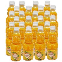 물넣지않은 100%착즙 제주감귤 한라봉주스 330ml 24개
