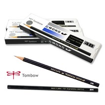 톰보 연필 12자루 4B, 1개, HB