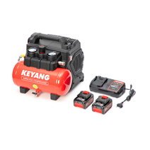 계양 20V 충전컴프레서 KAC-F20VZ 5.0Ah 배터리2개 풀세트 콤프레샤 15.4kg, 1개
