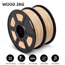 3D프린트 필라멘트 플라스틱 소재 aw petg pla 플러스 실크 대리석 나무 3d 프린터 2 롤 3d 펜 앰프 용 1.75mm 환경 프린터