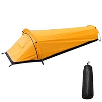 몽골텐트 캐노피천막 대형 ru 배낭 야외 캠핑 장비 침낭 단일 사람 초경량 beachcamping, 노란색