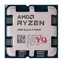 AMD Ryzen 9 7900X R9 4.7GHz 12 코어 24 스레드 CPU 프로세서 5NM L3 64M 100-000000589 소켓 AM5 팬 미포함