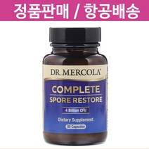 닥터머콜라 유산균 40억 CFU 30캡슐 표고버섯, 1개, 기본