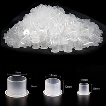 반영구 스탠드 타투 잉크컵 색소컵 500EP 1000EP, 대(17X14mm)500