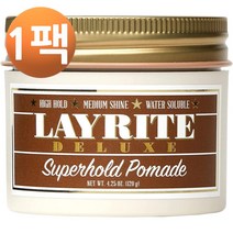 레이라이트 수퍼홀드 포마드 브라운 120g, 1팩