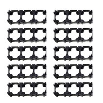 10pcs 21700 리튬 이온 셀 배터리 홀더 브래킷 방염 ABS 고정 액세서리, 1x3.