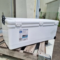 신와 일본 홀리데이 랜드 쿨러 아이스박스 76L 바퀴, 화이트, 1개