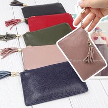 소가죽 여자 카드지갑 여성 동전지갑 카드홀더