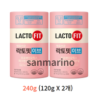 락토핏 이브 유산균 60p, 240g, 50개