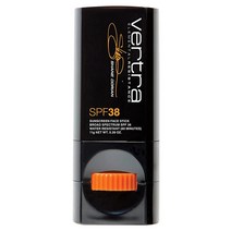 Vertra Shane Dorian 시그니처 페이스 스틱 SPF 38 미네랄 자외선 차단 UVA 및 UVB 피부 보호 80분 방수 옥티녹산염 및 옥시벤존 프리 기름지지 않음, Shane Dorian Signature Face St