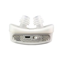 코골이 솔루션 스마트 방지기 수면 밴드 마이크로 cpap 안티 코 고는 전자 장치 수면 무호흡증 중지 거 보, 01 white