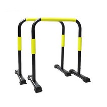 인버티드로우 철봉 친업 풀업바 이퀄라이저 평행봉, 고정 78cm 블랙 그린