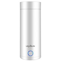 접이식 전기포트 휴대용 여행용 커피 분유 포트 400ML 휴대용 전기 주전자 열 컵 커피 차 여행 물 보일러, 01 HC-301 White_03 UK