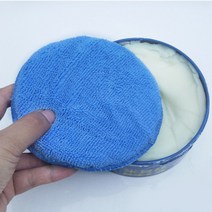 세차 관리용 특수 광택 폼 스폰지 부드러운 극세사 자동차 왁스 어플리케이터 패드 연마 제거 적용 1 개 5 10 왁싱 스펀지 어플리케이션 이마트 다이소 세차용품, 1.1pcs