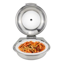 차핑디쉬 음식 보온기 오븐 디저트 쟁반 죽워머 스프, 원형
