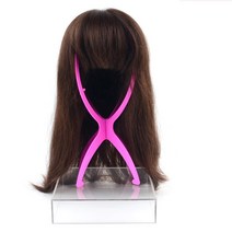 가발 보관대 거치대 연습용가발, 핑크, 1개