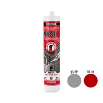 GS모아 MR-811 내열용 실리콘 실란트, 적색