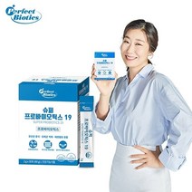 퍼펙트바이오틱스 [퍼펙트바이오틱스] 슈퍼 프로바이오틱스19 (2gX30포(60g) x 1, 1개