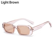 스포츠용품 액세서리 Fashion Small Frame UV400 SunGlasses Retro Oval for Women Eyewear Shades, 04 Light Brown