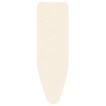 Brabantia 130885 다리미판 커버 사이즈 B (124.5 x 38.1cm (49 x 15 인치)) 데님 블랙, Size B (49 x 15 in)_Ecru