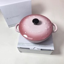 르 쿠르제 12cm 무쇠 주물냄비, 핑크