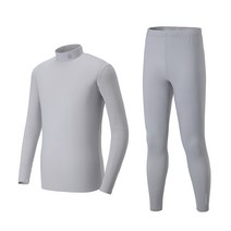 애플라인드 남성 웜메이트 기모 내의 상하의 세트 AR10180 L.GREY