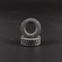 지게차타이어1/14 타미야 RC 트럭 트레일러 티퍼 지게차 자동차 Diy 부품에 대 한 2pcs 시뮬레이션 타이어, 01 Turn back to 2pcs, 2개