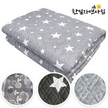한일자연아침 프리미엄 워셔블 랜덤발송 1인용 전기장판 전기요, 싱글