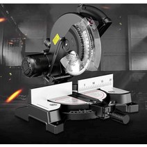 10인치 각도절단기 슬라이딩 원형톱 컷팅기 각도기 톱, 60톱니 톱날